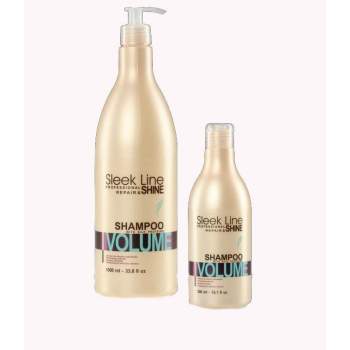 STAPIZ SZAMPON SLEEK LINE VOLUME Z JEDWABIEM 300ml    ! promocj